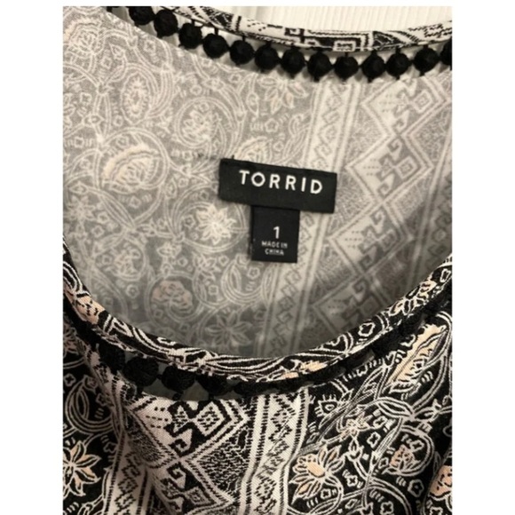 TORRID Boho Print Mini Dress - Picture 8 of 10